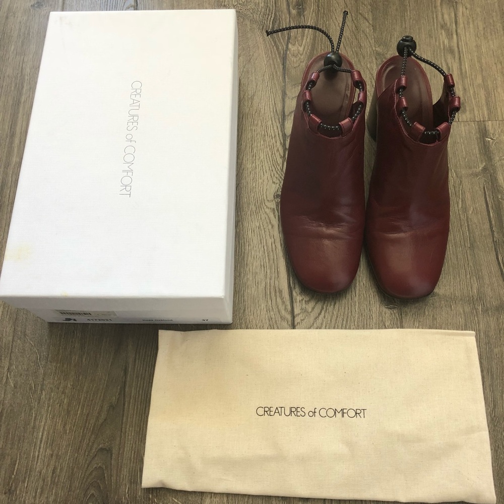 Open back bootie, 37